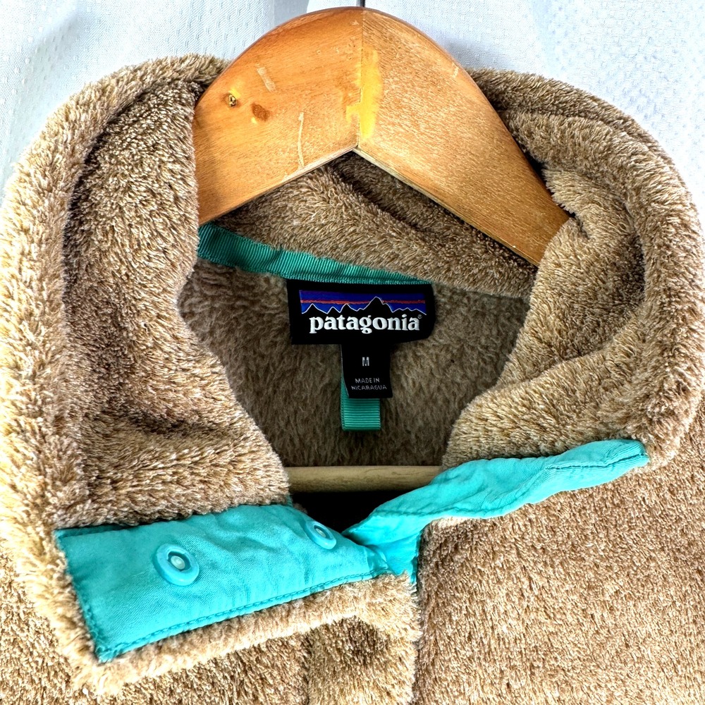 Patagonia Womens Retool Snap T Pullover Fleece Jacket Sz M Medium - Picture 3 of 4